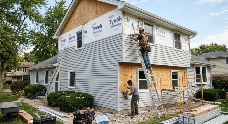 Residential Siding Installation in Danbury, CT