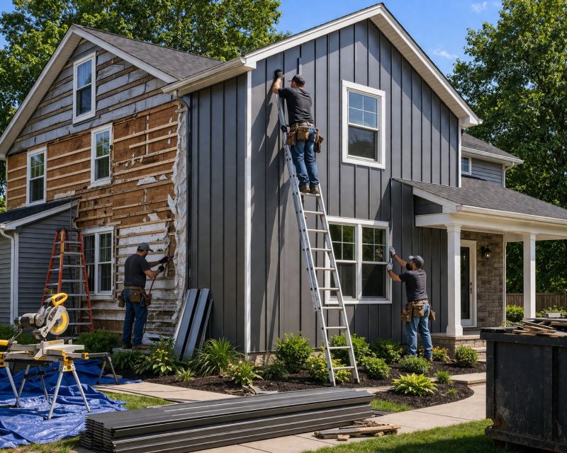 Horizontal Siding Installation in Nashua, NH