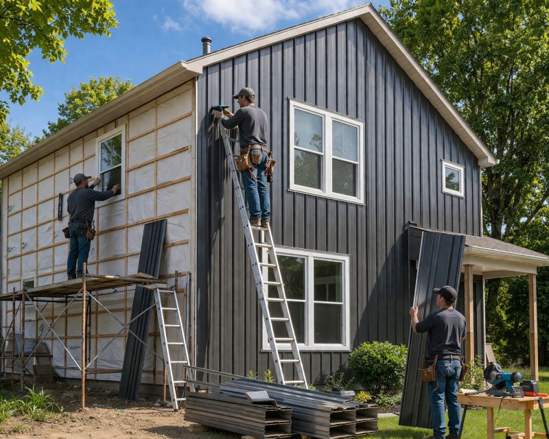 Tin Siding Installation in Stamford, CT
