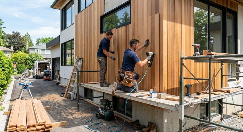 Wood Plank Siding Installation in Norwalk, CT